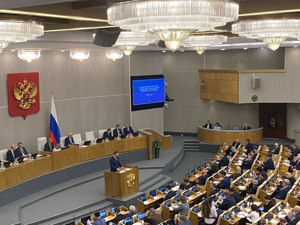 Фархат Патиев принял участие в пленарном заседании Госдумы