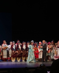 Ансамбль курдского народного танца выступил на межнациональном фестивале